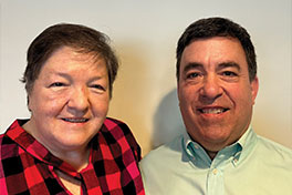 Photo of Rich and his wife, Kate Sands. A link to Rich's story