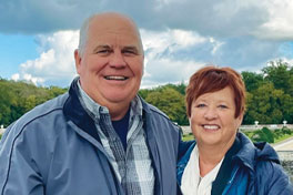 Craig ’75 and Beth Paynter. Link to their story