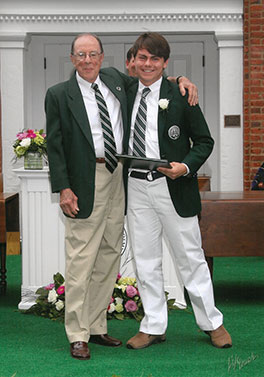 David Robinson ’51 and his grandson, Ryan Mock ’16